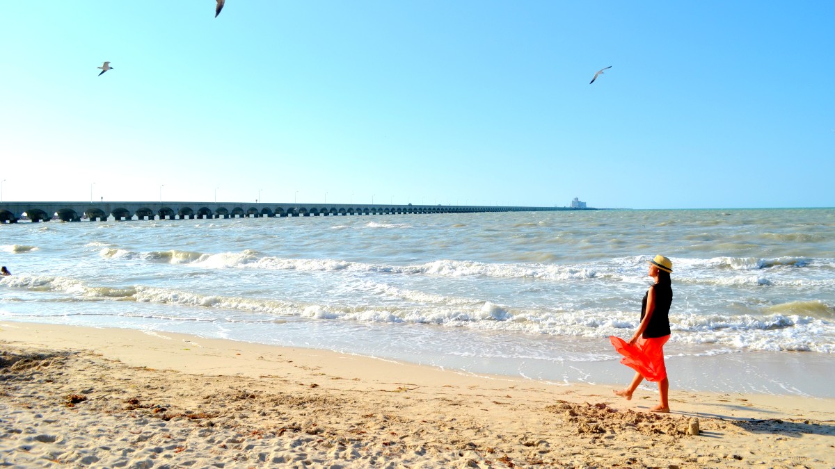 YUCATÁN DURANTE EL VERANO, UNA PLAYA SIN MULTITUDES. Foto - Marysol_ (Flickr)