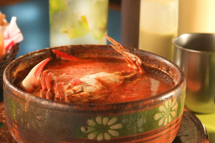 1. Caldo de jaiba. Foto - El Oasis Mariscos (Tripadvisor)
