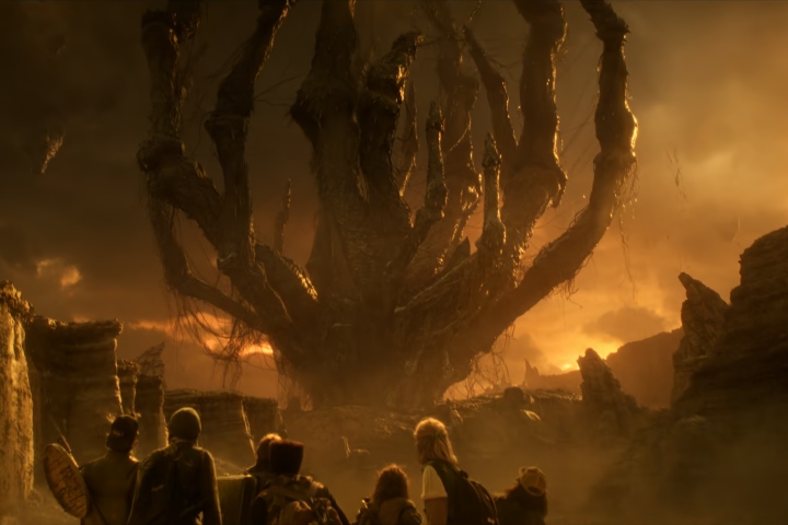 1. Upside Down durante la batalla final en Stranger Things. Foto - Netflix