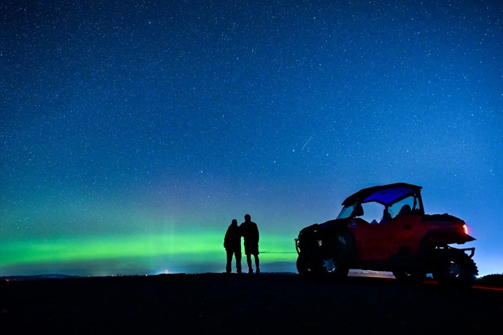 2. Aurora boreal en Aroostook County. Foto - Visit Aroostook