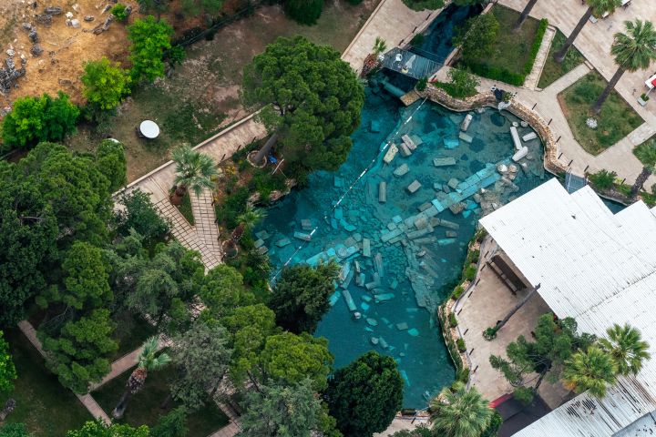2. Piscina de Cleopatra. Foto - @neredekal (X)