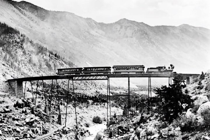 3. Antigua fotografía del Georgetown Loop Railroad. Foto - HawkinsRails