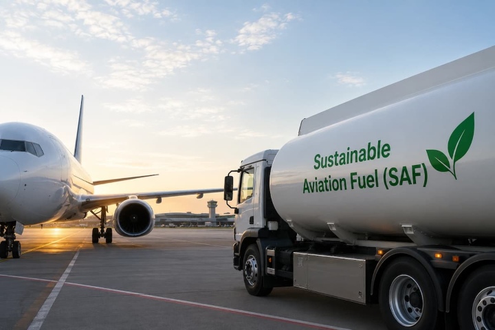 3. Biocombustible para aviones. Foto - BioEconomia