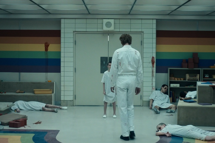 3. Escena del capitulo Masacre en el laboratorio Hawkins. Foto - Netflix
