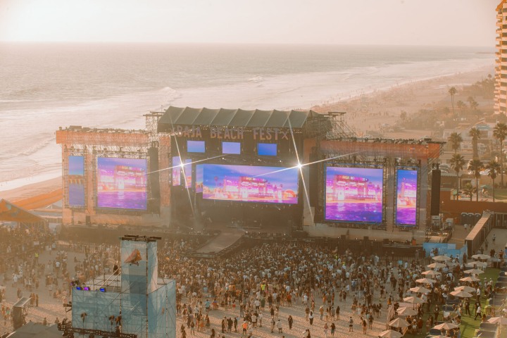 3. Escenario del Baja Beach Fest. Foto - Baja Beach Fest