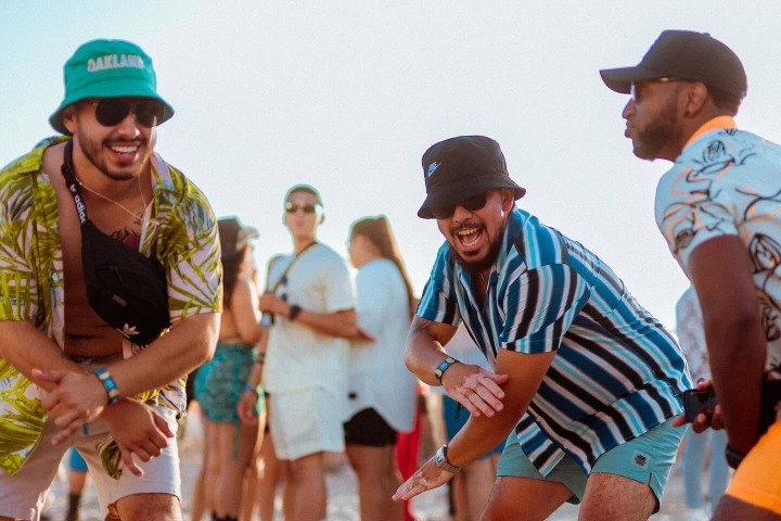 4. Asistentes durante el Baja Beach Fest. Foto - Baja Beach Fest (Facebook)