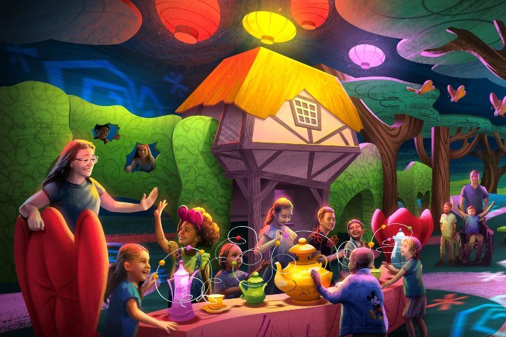 4. Concepto artístico de Drawn to Wonderland. Foto - WDWMagic