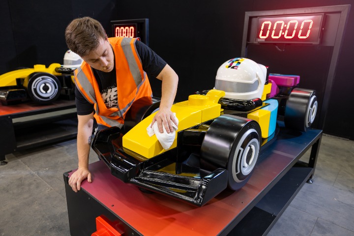 4. LEGO F1 Thrill Zone. Foto - Archivo LEGOLAND Florida