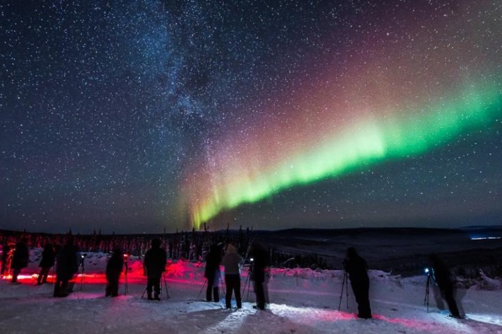 5. Auroras boreales en Fairbanks. Foto - Explore Fairbanks