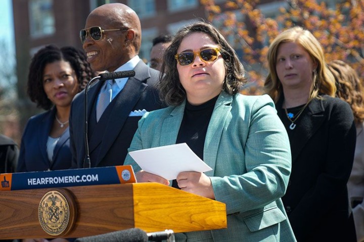 5. Kathleen Corradi, directora de control de roedores de Nueva York (mejor conocida como la Zar de las Ratas). Foto - Upi