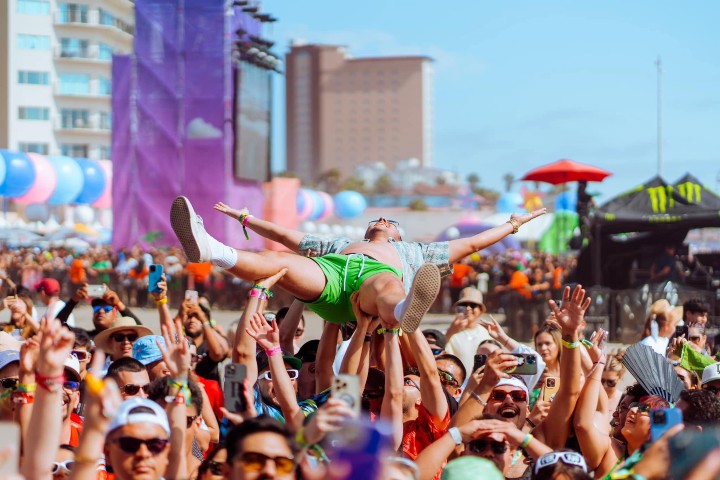 5. Publico durante el Baja Beach Fest. Foto - Baja Beach Fest (Facebook)