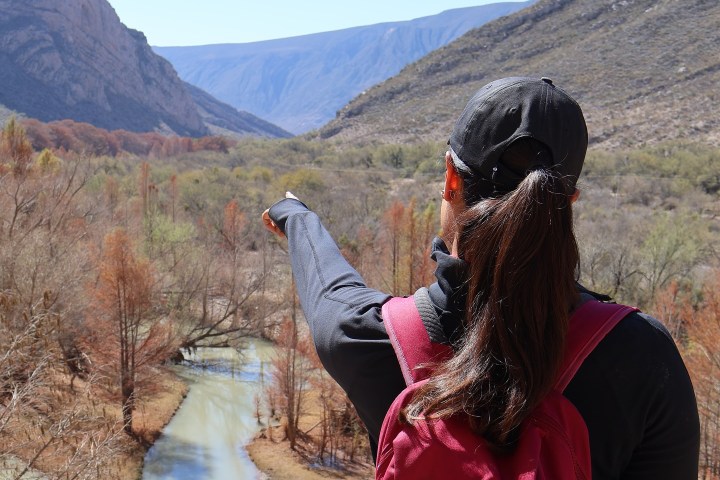 5. Viajera en el Cañón de Fernández. Foto - @vagomexicanoo (Instagram)