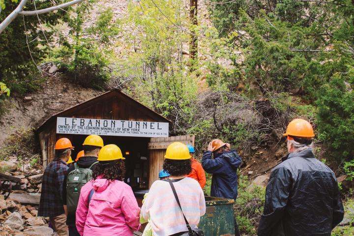 7. Entrada a la Lebanon Silver Mine. Foto - @georgetownlooprr (Instagram)
