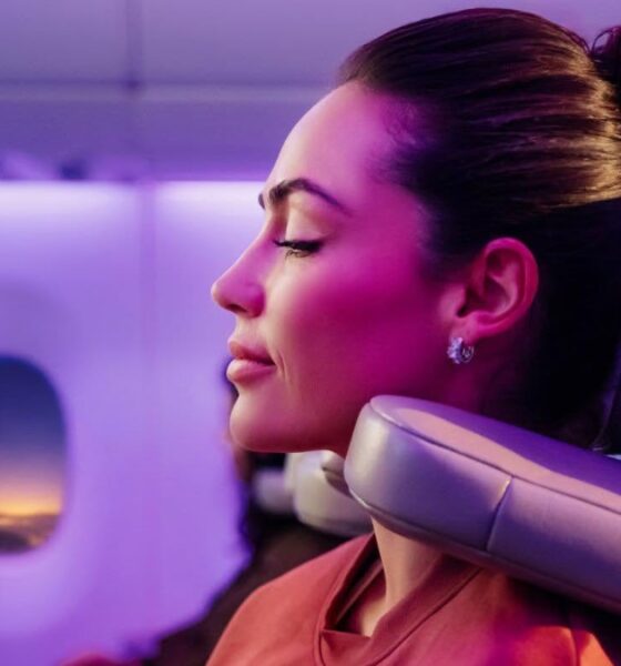 EMIRATES ANUNCIA REPOSACABEZAS ERGONÓMICOS U-DREAM. Foto - Archivo Emirates