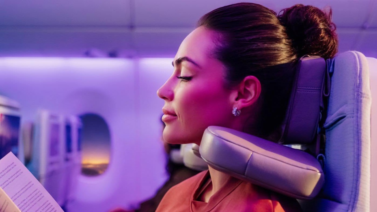 EMIRATES ANUNCIA REPOSACABEZAS ERGONÓMICOS U-DREAM. Foto - Archivo Emirates