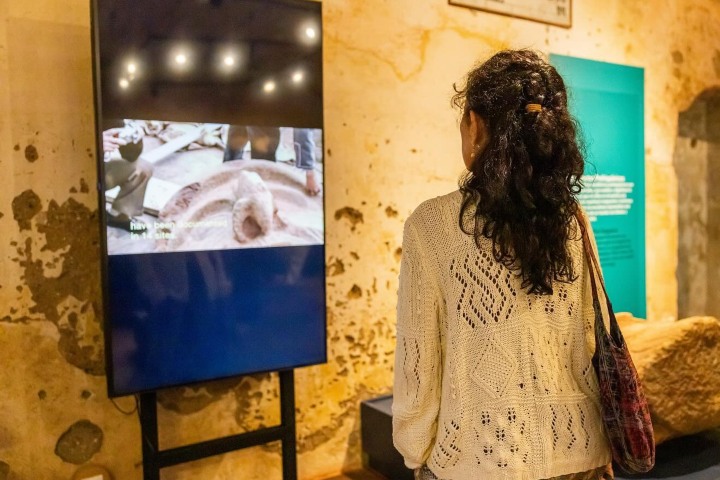 EXTRA. Exhibición en el Museo San Agustín. Foto - @muniantiguagt (Instagram)