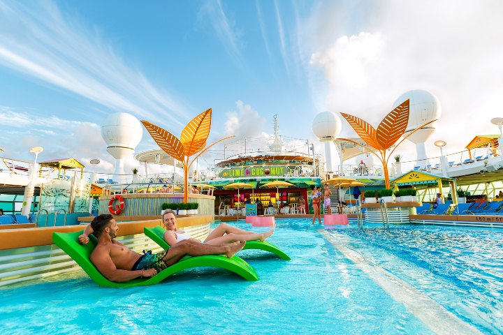 EXTRA. Parque acuático en Oasis of the Seas. Foto - Royal Caribbean Cruises