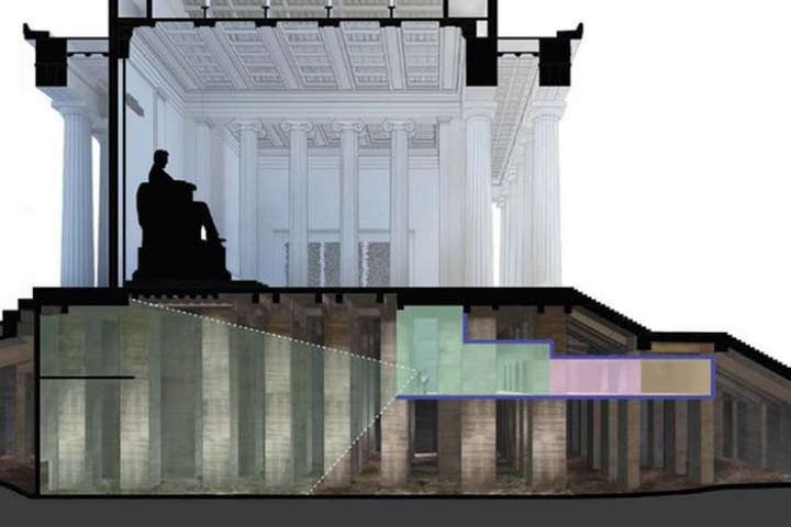 EXTRA. Plano del Lincoln Memorial Undercroft. Foto - Recreation.gov