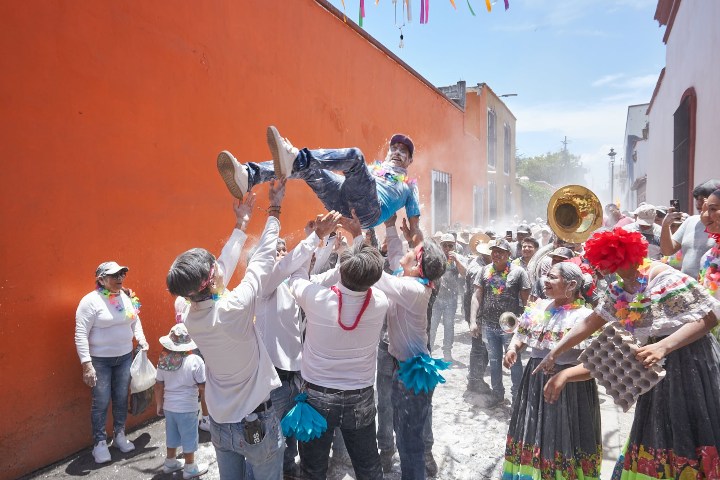 EXTRA. Procesión de la Leñadera. Foto - Gobierno Municipal de Jala (Facebook)