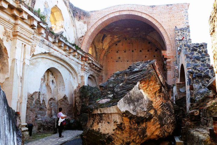 EXTRA. Ruinas en el Museo San Agustín. Foto - Andy Tsai (Facebook)
