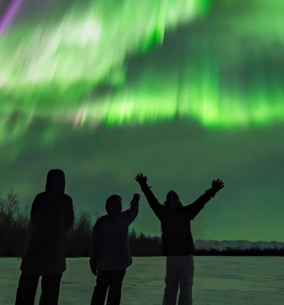 FAIRBANKS, LA CAPITAL DE LAS AURORAS BOREALES. Foto - @vincentledvina (Instagram)