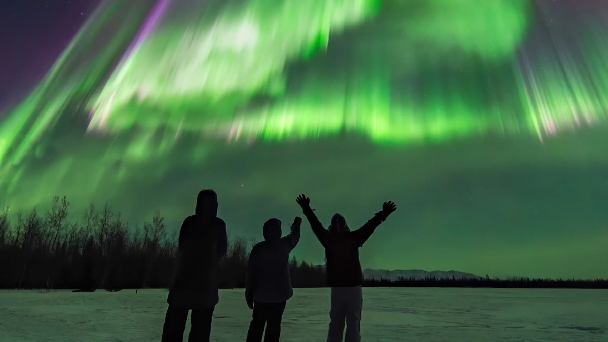 FAIRBANKS, LA CAPITAL DE LAS AURORAS BOREALES. Foto - @vincentledvina (Instagram)