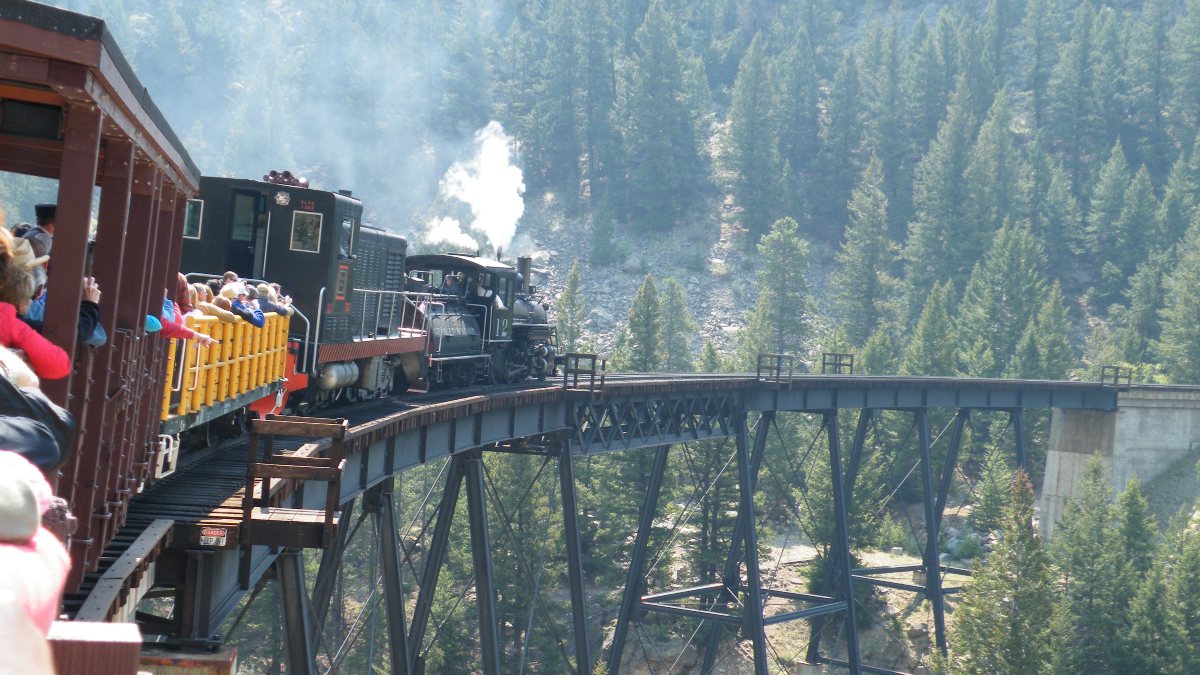 GEORGETOWN LOOP RAILROAD, TREN EN COLORADO. Foto - nigelmenzies (Flickr)