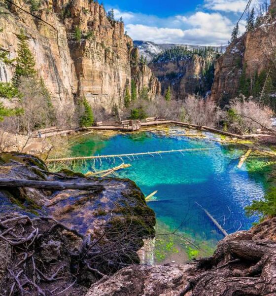 HANGING LAKE, EL LAGO COLGANTE DE COLORADO. Foto - Bryce Bradford (Flickr)