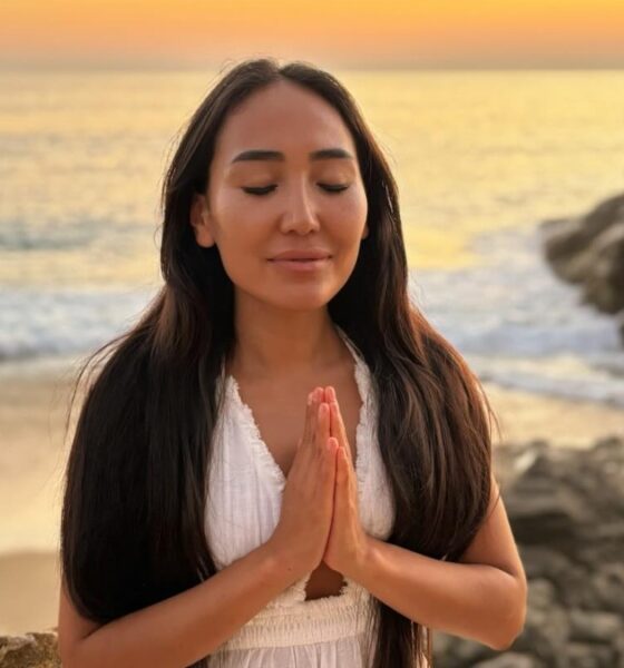 HRIDAYA YOGA EN MAZUNTE. Foto - @aiym.mymoon (Instagram)