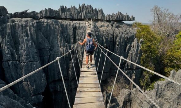 PARQUE NACIONAL TSINGY DE BEMARAHA. Foto - @kfushitani (Instagram)