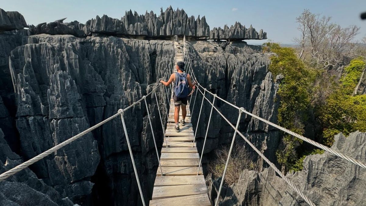 PARQUE NACIONAL TSINGY DE BEMARAHA. Foto - @kfushitani (Instagram)