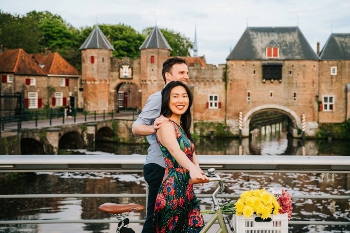 Pareja en Amersfoort. Foto - Amersfoort (Facebook)