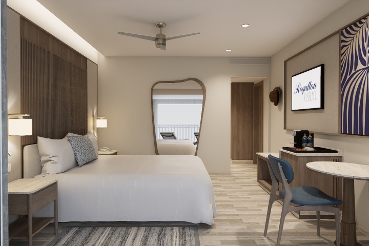 Arte de la habitación del Royalton Vessence Cancun. Foto. - Royalton Vessence Cancun