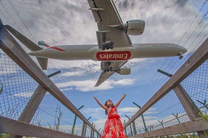 1. Avión de Emirates. Foto - Emirates (Facebook)