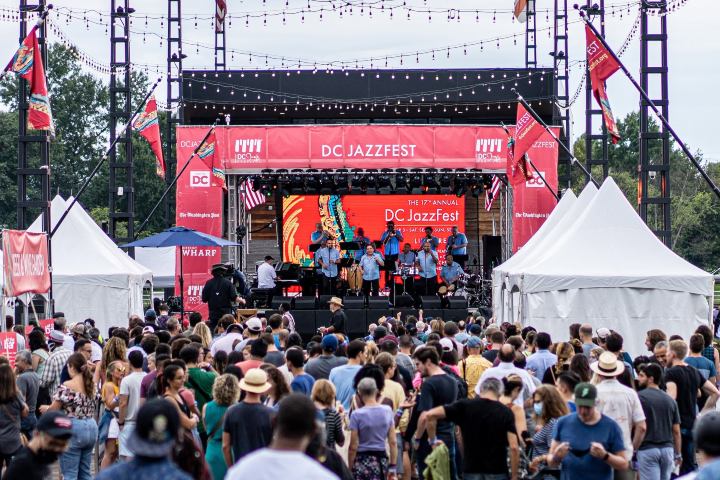 1. Escenario del DC Jazz Festival. Foto - @dcjazzfest (Instagram)