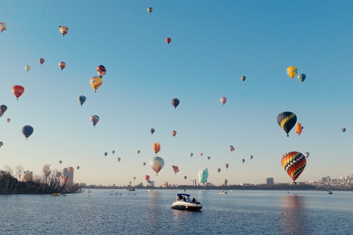 1. Globos en el Festival Internacional del Globo de León. Foto - Archivo FIG