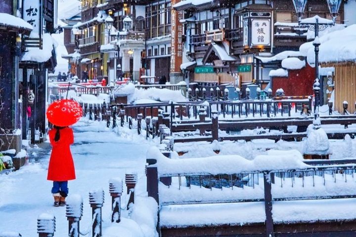 1. Invierno en Ginzan. Foto - @visitjapanjp (Instagram)