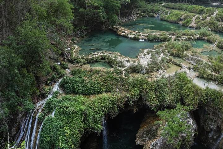 1. Semuc Champey. Foto - @explorandoguatemala (Instagram)