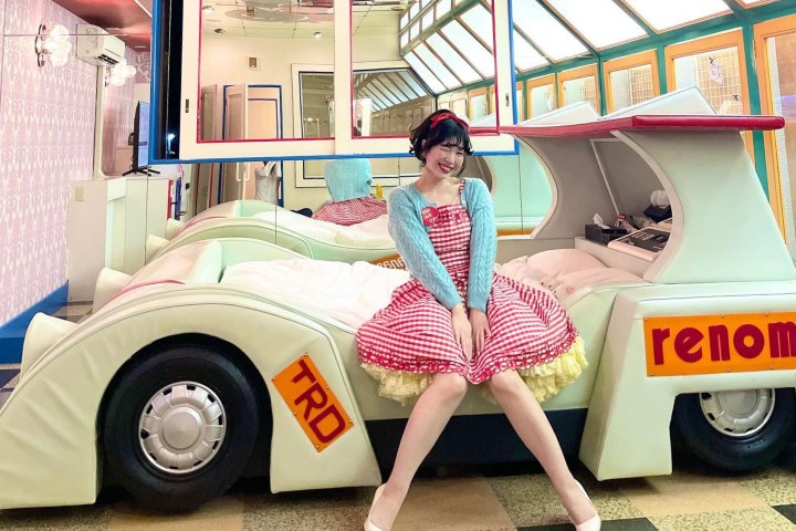 10. Love Hotel de auto. Foto - @mukyumokyu (Instagram)