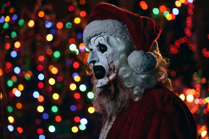2. Art the Clown disfrazado como Santa Claus. Foto -u_jokerknightmare (Reddit)