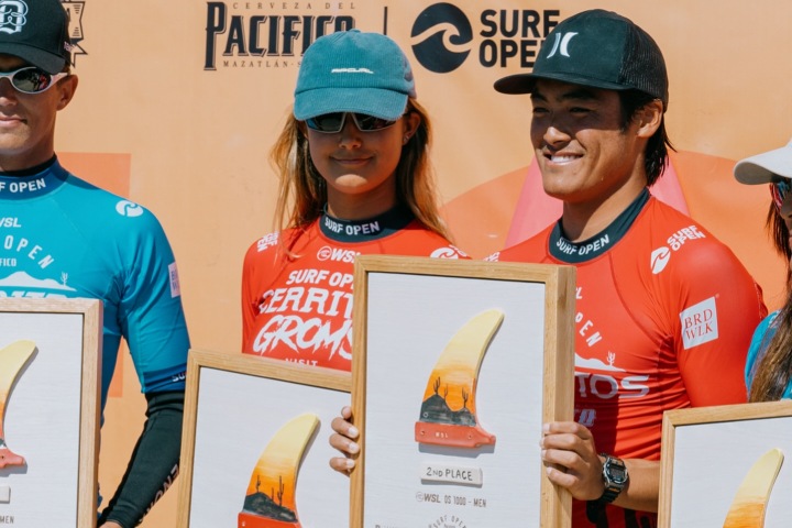 2. Premiación del Pacífico Surf Open Cerritos 2025. Foto - @surfopenleague (Instagram)