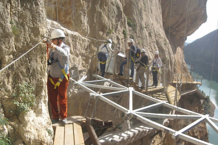 2. Restauración del Caminito del Rey. Foto - European Commission (Facebook)