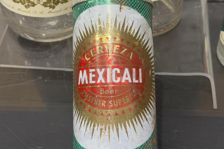 3. Antigua lata de cervecería Mexicali. Foto - @xxluis_f_garciaxx (Instagram)