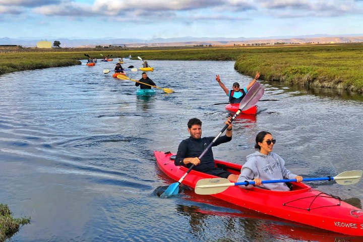 3. Kayak en los Humedales de San Quintín. Foto - Visita San Quintín