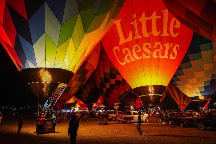 3. Noches Mágicas en el Festival Internacional del Globo de León. Foto - Archivo FIG