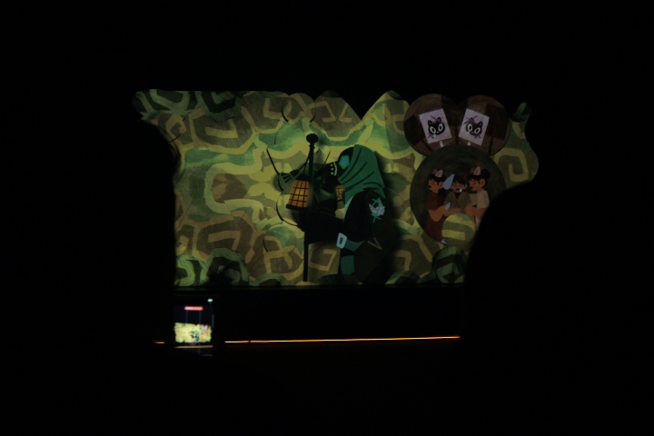 3. Video mapping de la historia del gato. Foto - Gus Espinosa