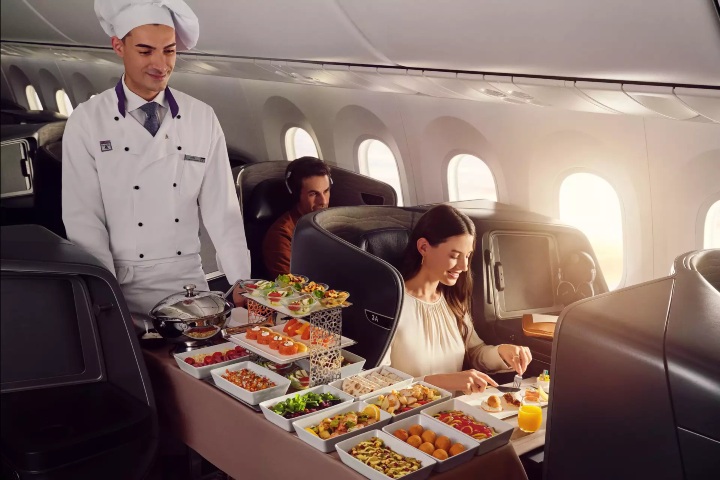 4. Atención gastronomía Turkish. Foto - Turkish Airlines