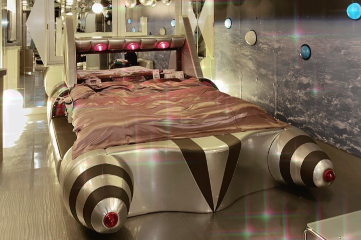 4. Love hotel con temática espacial. Foto - @mukyumokyu (Instagram)