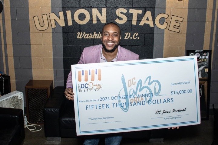 4. Premio del DCJazzPrix 2022. Foto - @dcjazzfest (Instagram)