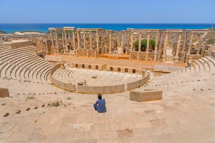 4. Teatro romano de Leptis Magna. Foto - Archivo Turkish Airlines